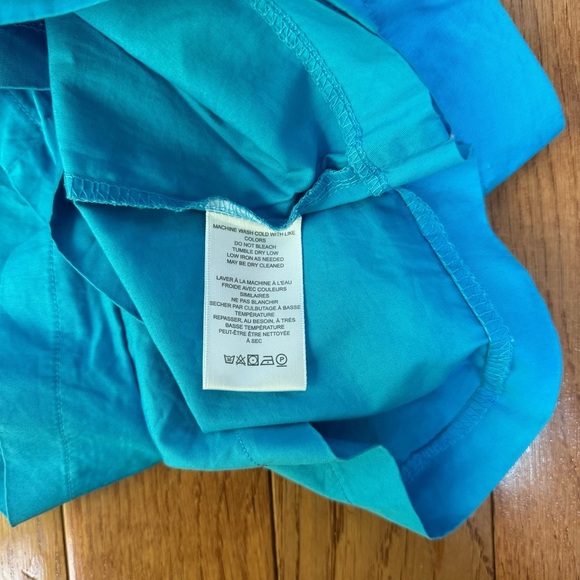 NWT Urban Outfitters Skort Electric Blue 100% Cotton Size Medium - Picture 5 of 9